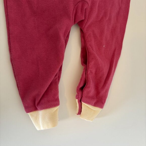 Little Blue House bear bum footless sleeper 3-6 months PJs Pink Yellow - Picture 10 of 11